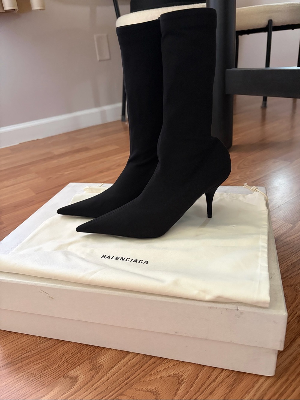 Balenciaga knife Bootie